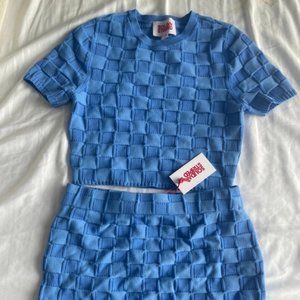 Solid & Striped - matching top & skirt set (BRAND NEW)